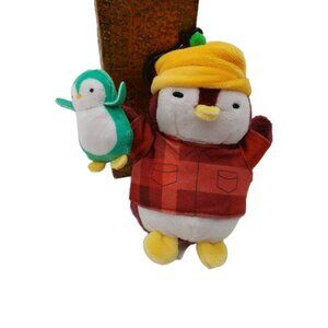 Pudgy Penguins Clip On Plush Bag Clip With Yellow Hat PMI 5"